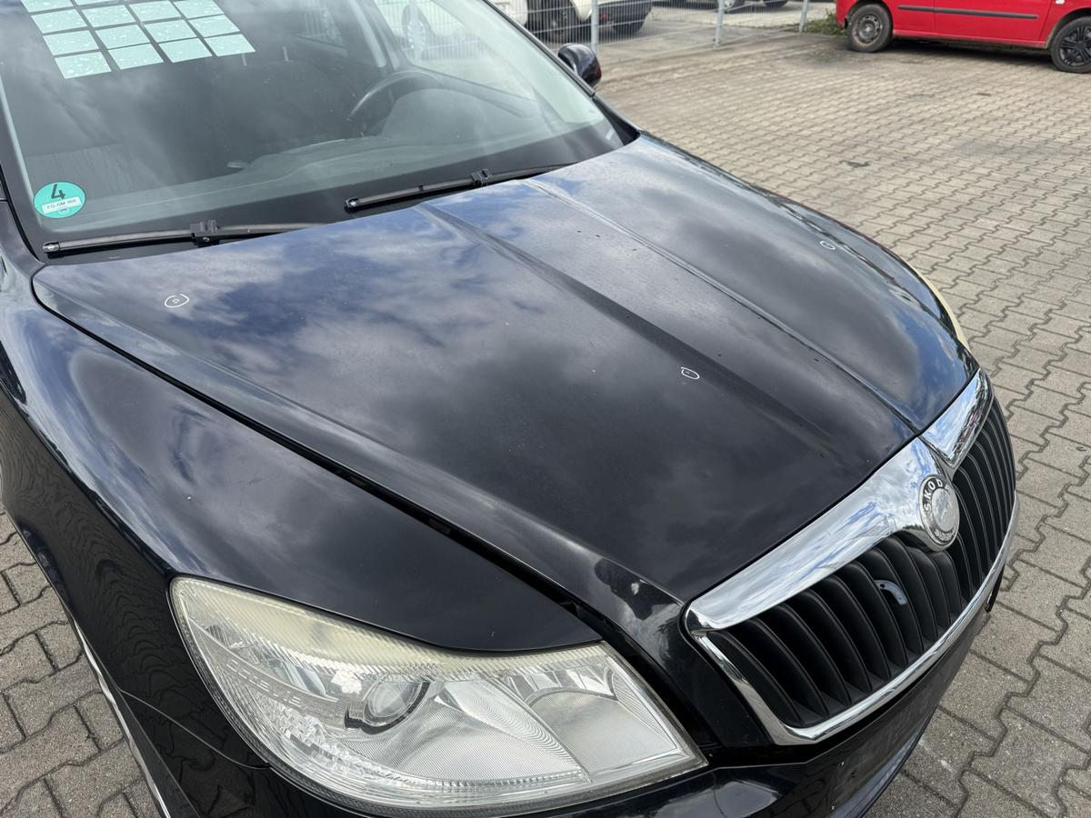 Skoda Octavia 2 original Motorhaube 9910 Schwarzmetallic Bj.2009